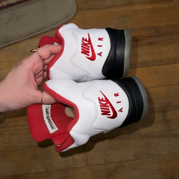 Jordan 5 "fire red" - Picture 3 of 4